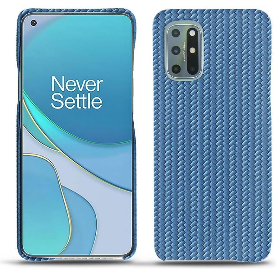 Thumbnail - Noreve Lederschutzhülle (OnePlus 8T), Smartphone Hülle, Blau
