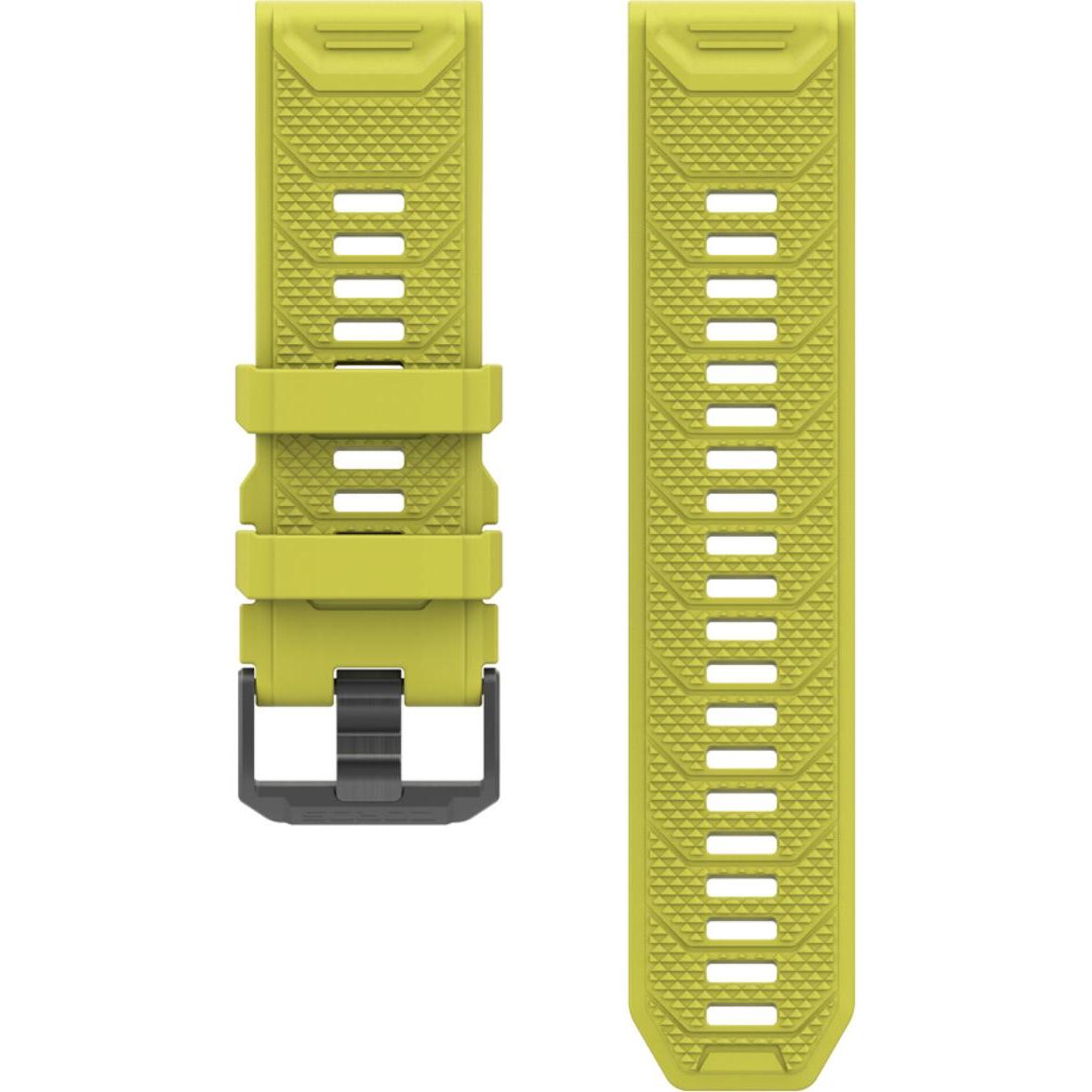 Coros Išmaniojo laikrodžio Vetrix 2 silikoninis dirželis, Salotinės spalvos (26 mm, Silikon), Uhrenarmband, Grün