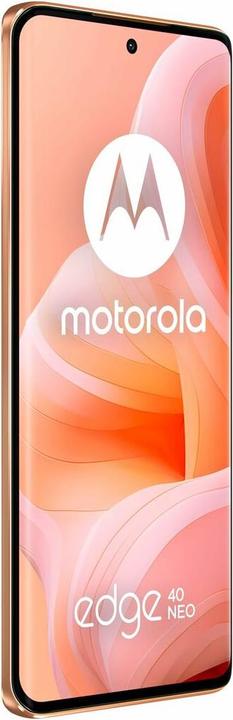 Actual product image Motorola Edge 40 Neo (256 GB, Peach Fuzz, 6.55", SIM + eSIM, 5G)