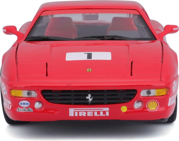 Actual product image Bburago Ferrari R&P F355 Challenge Racing 1/24 red