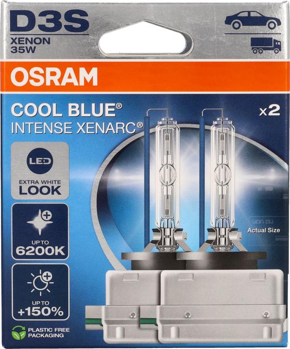 Actual product image Osram Xenarc Cool Blue D3S (D3S)