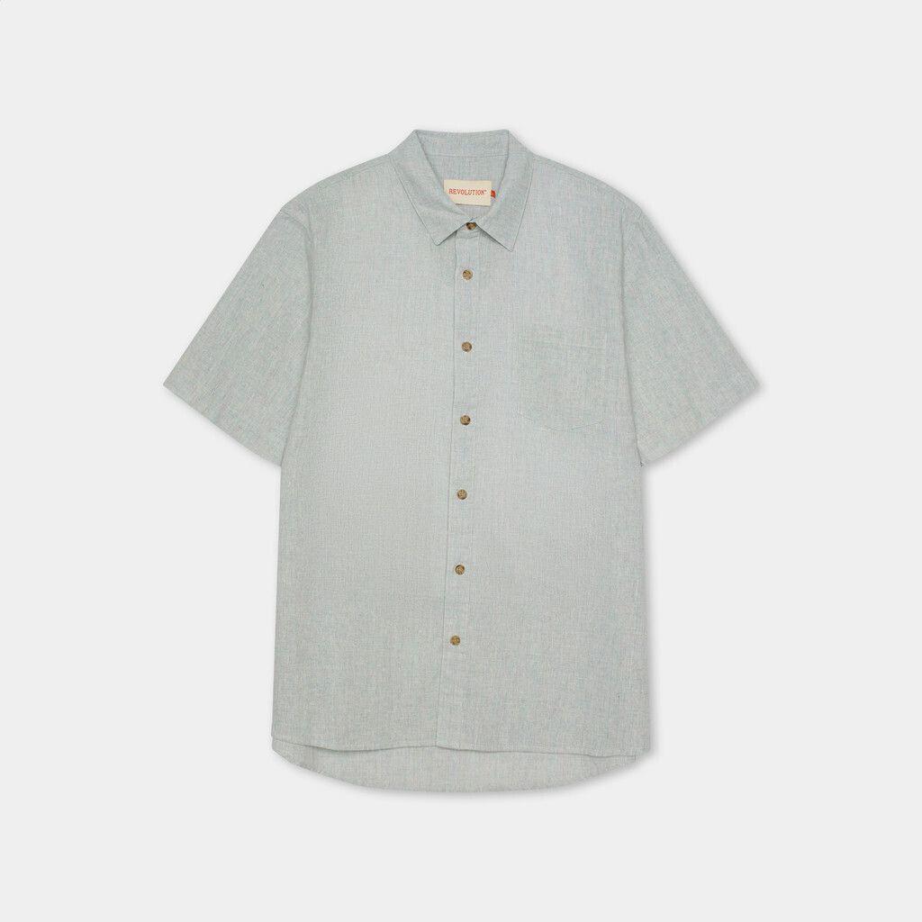 Revolution, Herren, Hemd, 3206481, Blau, (XL)