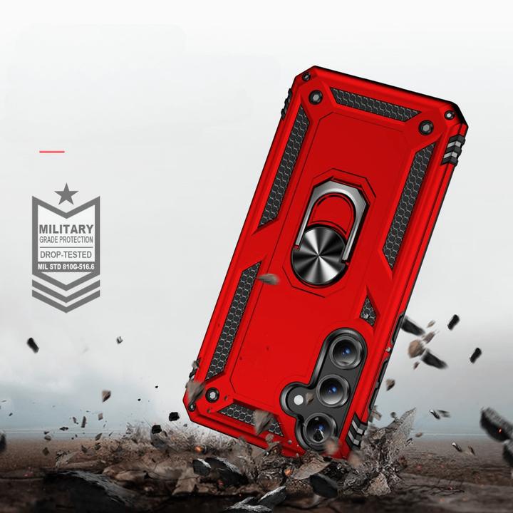 Actual product image Cover-Discount FE - Robust back cover with kickstand (Samsung Galaxy S24 FE)