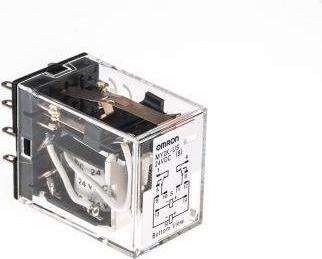 Produktbild Omron Industrial Automation Miniatur-Steckrelais MY2K 24VDC