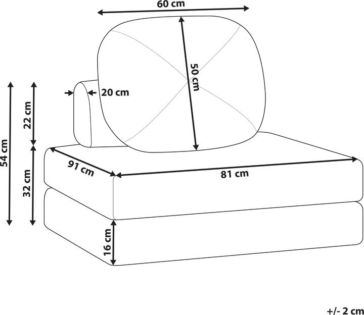 Actual product image Beliani Olden