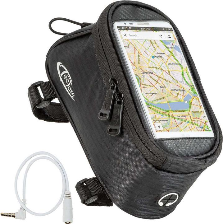 Image du produit tectake Étui a vélo pour Smartphone pour cadre de vélo (1.90 l, Sacoche de cadre)