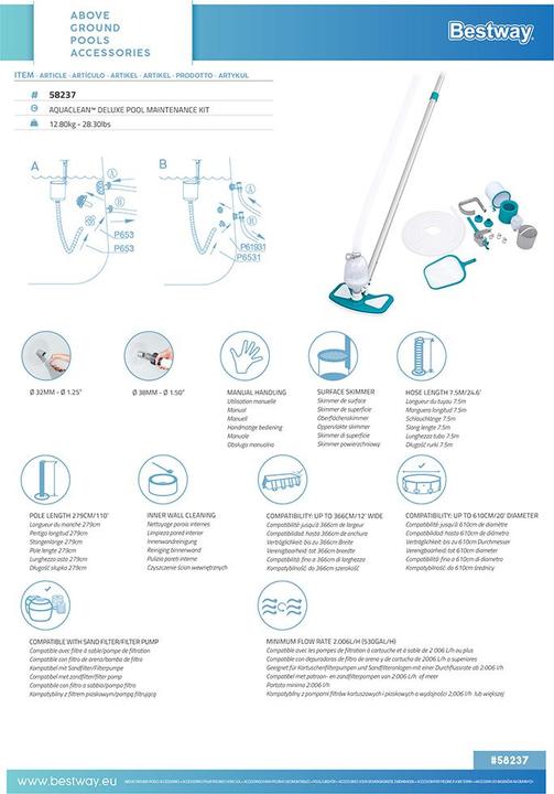 Produktbild Bestway Deluxe Maintenance Kit