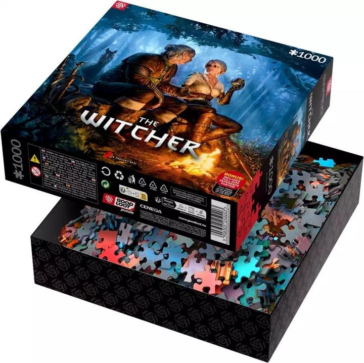 Produktbild Cenega Good Loot Gaming Puzzle: The Witcher (Wiedźmin) Journey of Ciri 1000 elementów (1000 Teile)