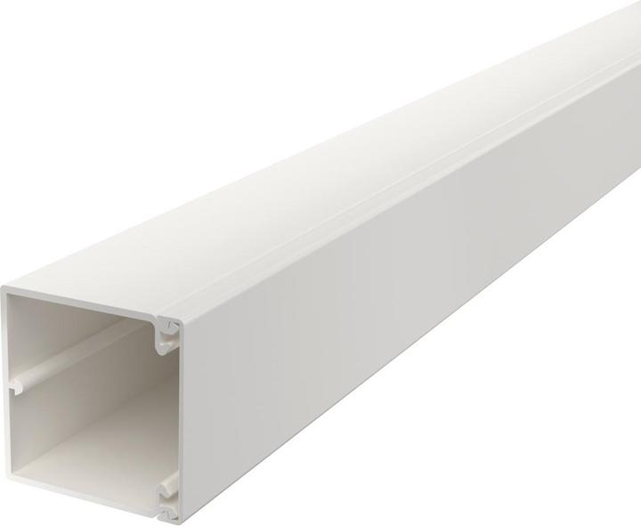 Produktbild OBO Bettermann OBO Wandund Deckenkanal WDK reinweiss (Kabelkanal, 200 cm)