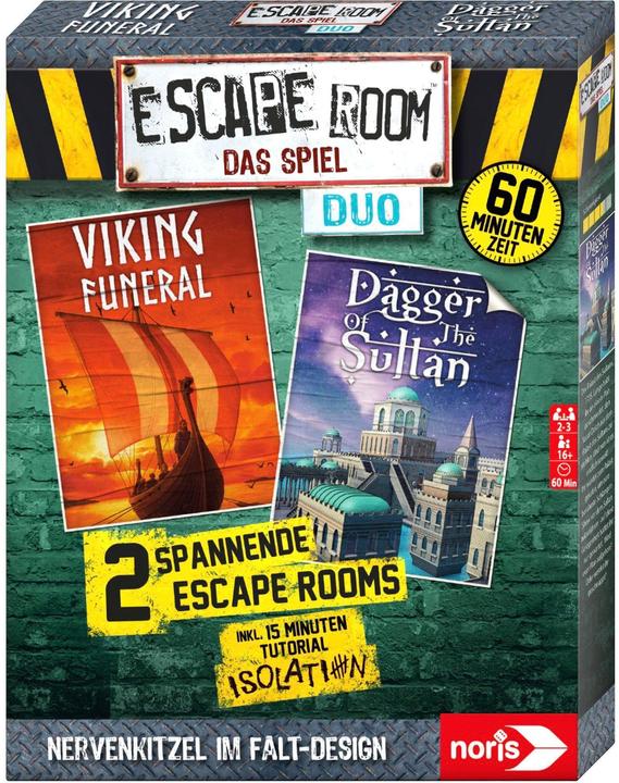 Actual product image Noris Escape Room - The Game Duo 3 606101945 (German)