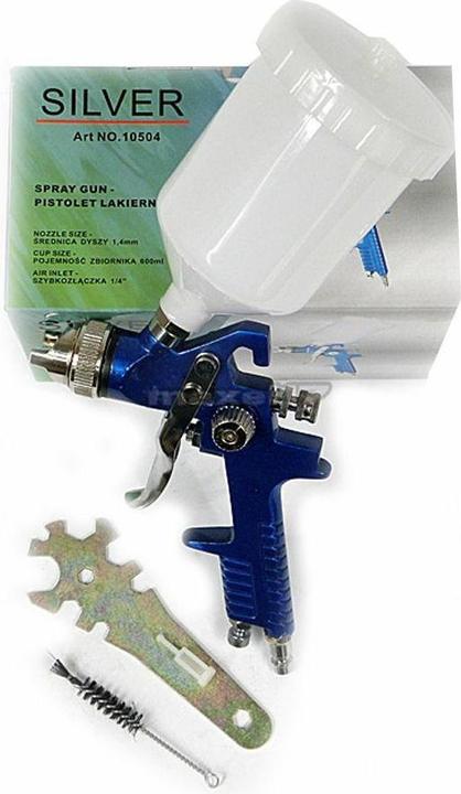 Produktbild Silver Pistolet Lakierniczy Z Górnym Zbiornikiem 1,7