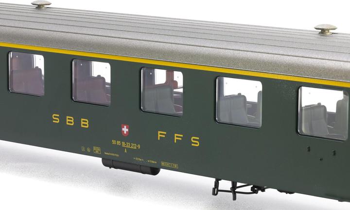 Actual product image Piko SBB EW I 1st class green, old writing Ep.IV (Track H0)