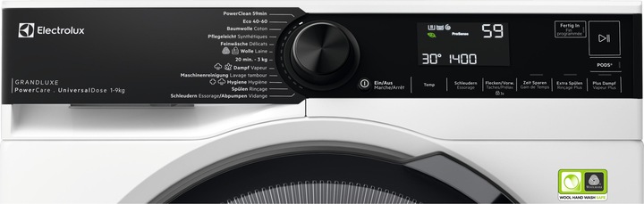 Image du produit Electrolux WAGL4E500 (9 kg, Gauche)