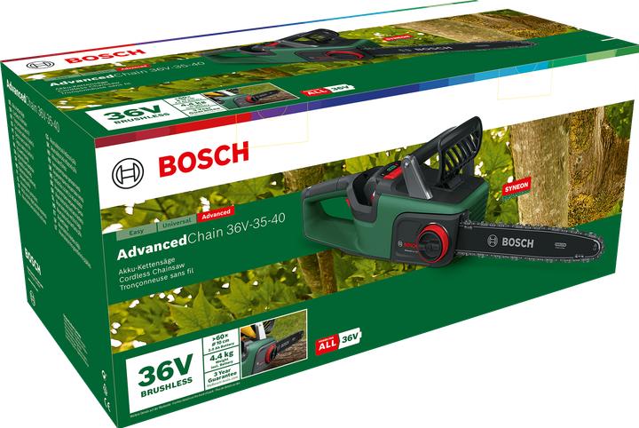 Image du produit Bosch Home & Garden AdvancedChain 36V-35-40 (Tronçonneuse à batterie)