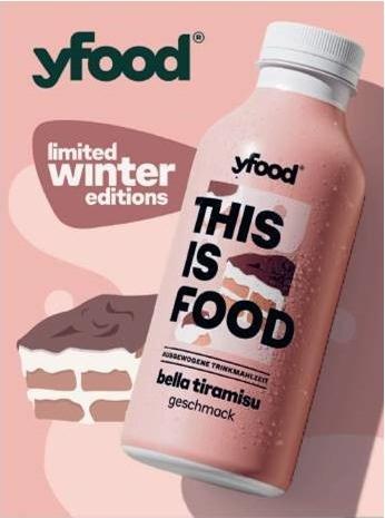 Image du produit YFood Trinkmahlzeit Tasty Tiramisu 500ml (Tiramisu, 1 x)