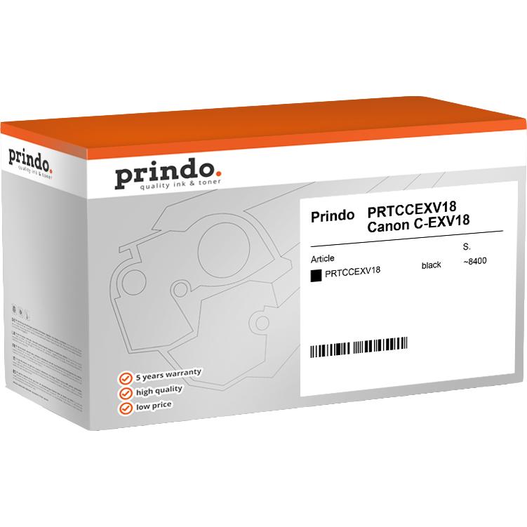 Prindo, Toner, ORIGINAL Toner Black PRTCCEXV18 Classic 8400 pages Classic The premium alternative, fu