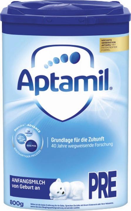 Actual product image Milupa Aptamil Pre Pronatura-Advance formula milk, 800 g powder (800 g, from birth)