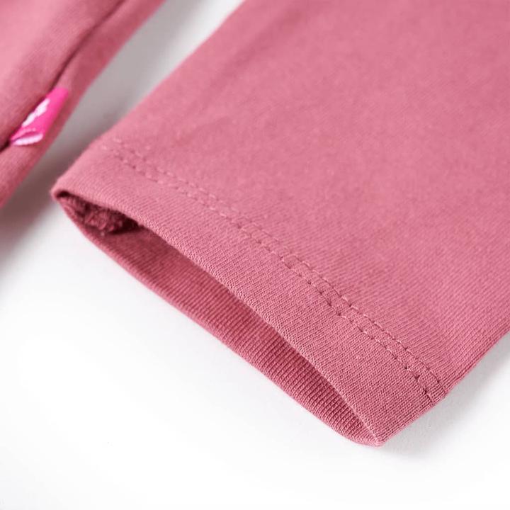 Immagine prodotto vidaXL Camicia da bambino a maniche lunghe rosa lampone 92,Materiale: 95 % cotone (92)