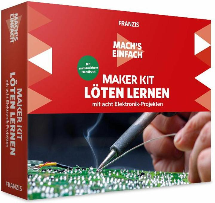 Produktbild Franzis Maker Kit - Machs einfach: Löten lernen