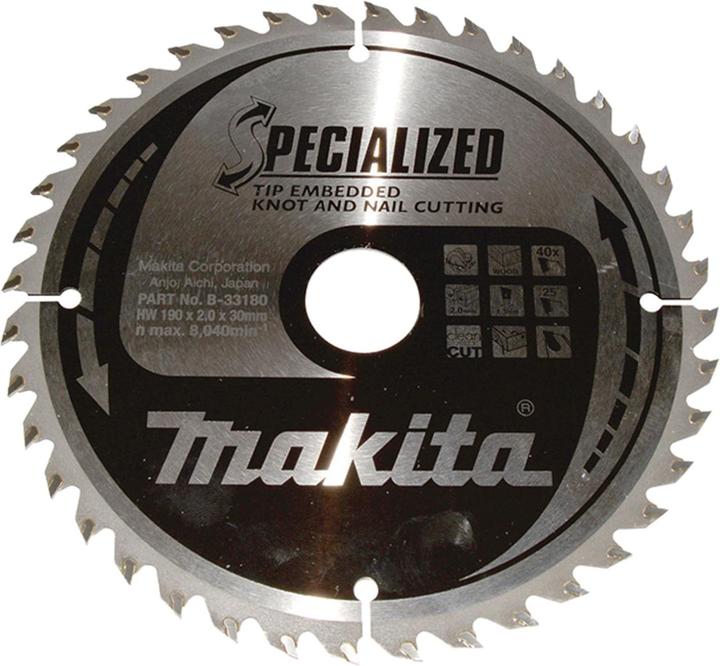 Makita SPECIALIZED Sägeb.190x30x40Z