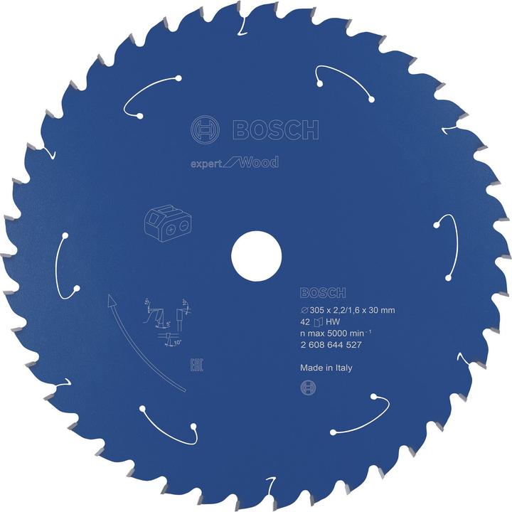Actual product image Bosch Professional Zubehör Circular saw blade Expert for Wood, 305 x 2.2/1.6 x 30, 42 teeth