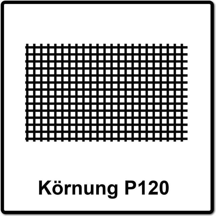 Actual product image Mirka ABRANET Sanding paper roll 115mm x 10m P120 Sanding roller Velcro ( 545BY001123R ) (P120)