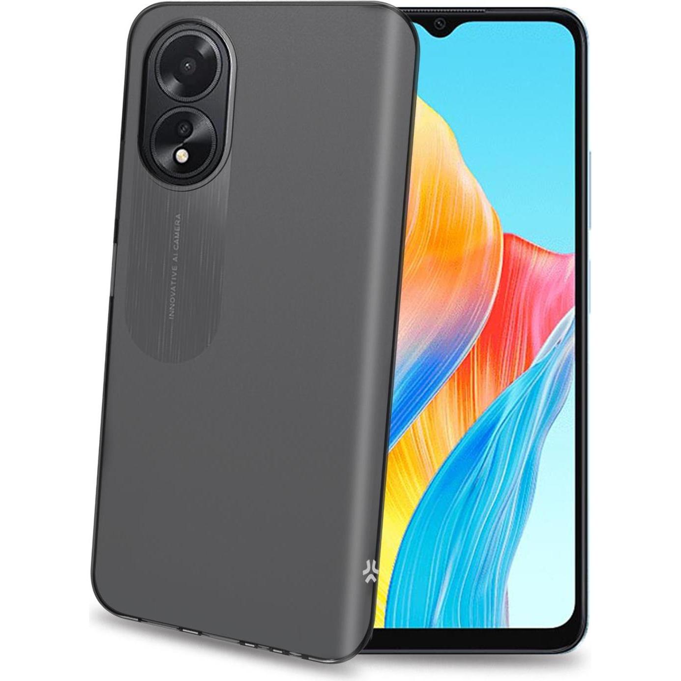 Celly Cover für Oppo A18 A38 Schwarz (Oppo A18, Oppo A38), Cover smartphone, Nero