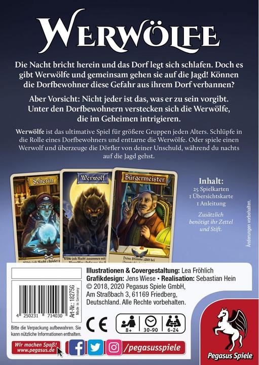 Image du produit Pegasus Loups-garous (Allemand)