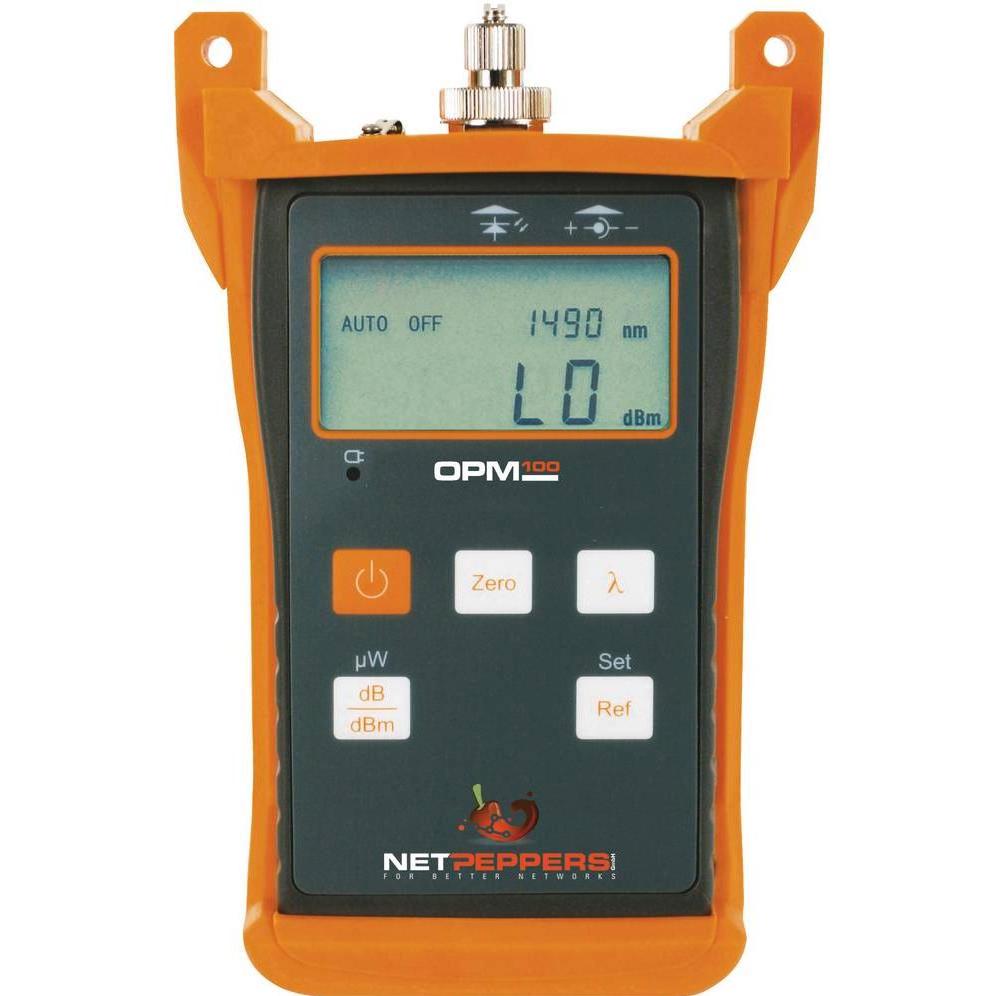 Thumbnail - Netpeppers, Multimeter, Optischer Pegelmesser für faserstrecken OPM100