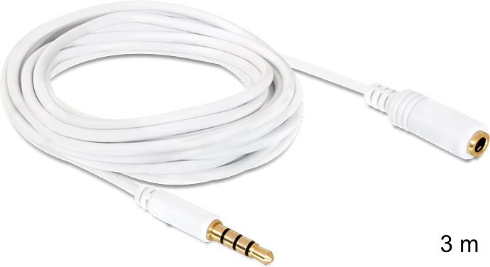 Produktbild Delock 4-Pin (3 m, 3.5mm Klinke (AUX))