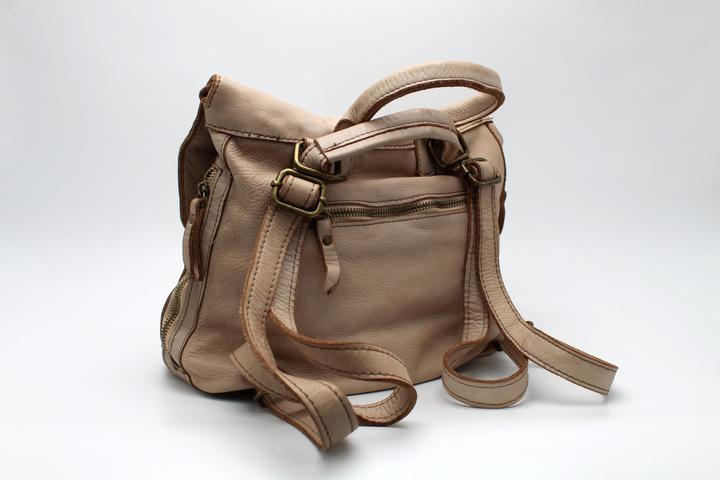 Produktbild Only-Bags.Store Gewebter Lederrucksack und Umhängetasche Soft Totes