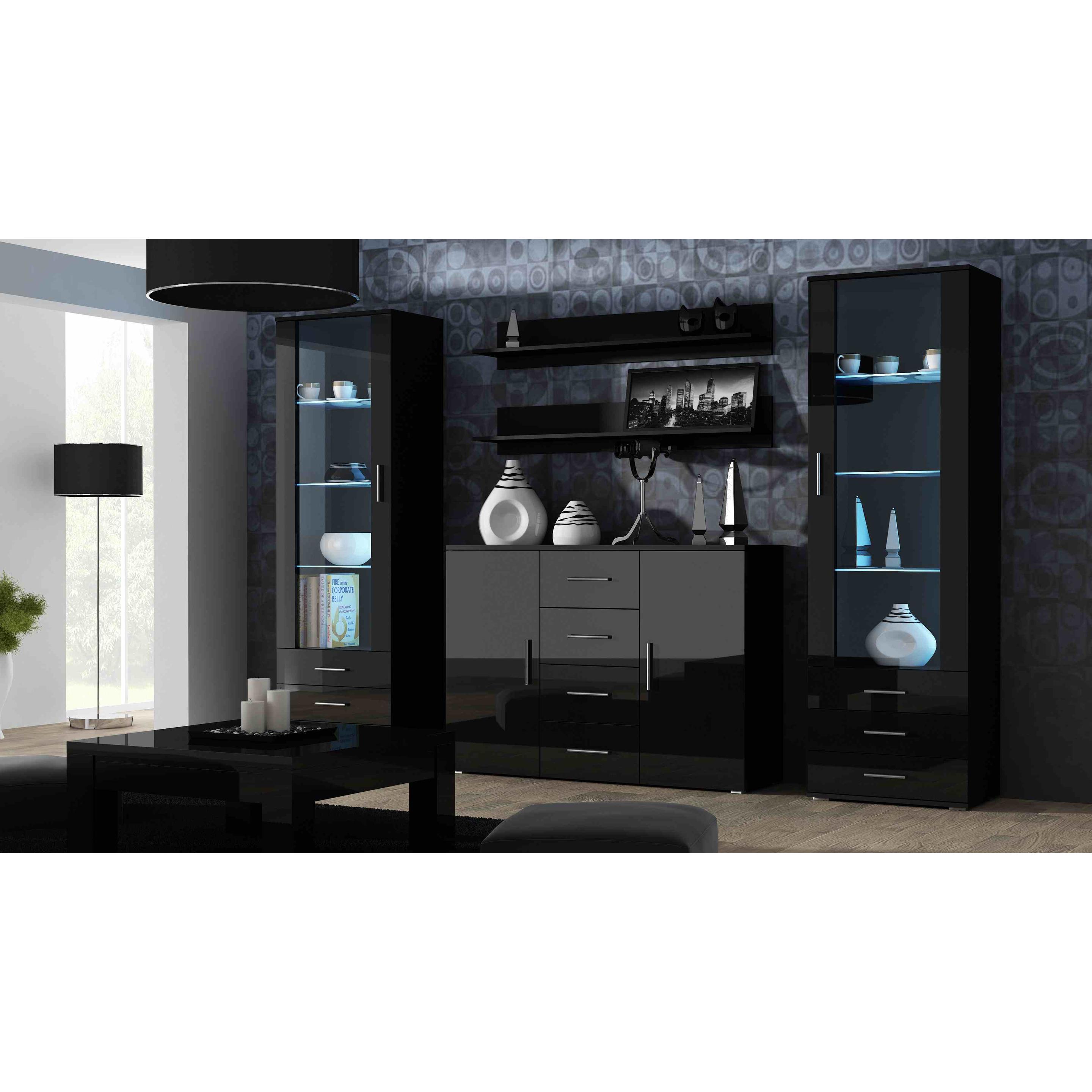Thumbnail - Cama, Kommode + Sideboard, UNI CZ/CZ Wohnzimmer-Sideboard 2 Tür(en) (132 x 38 x 92 cm)