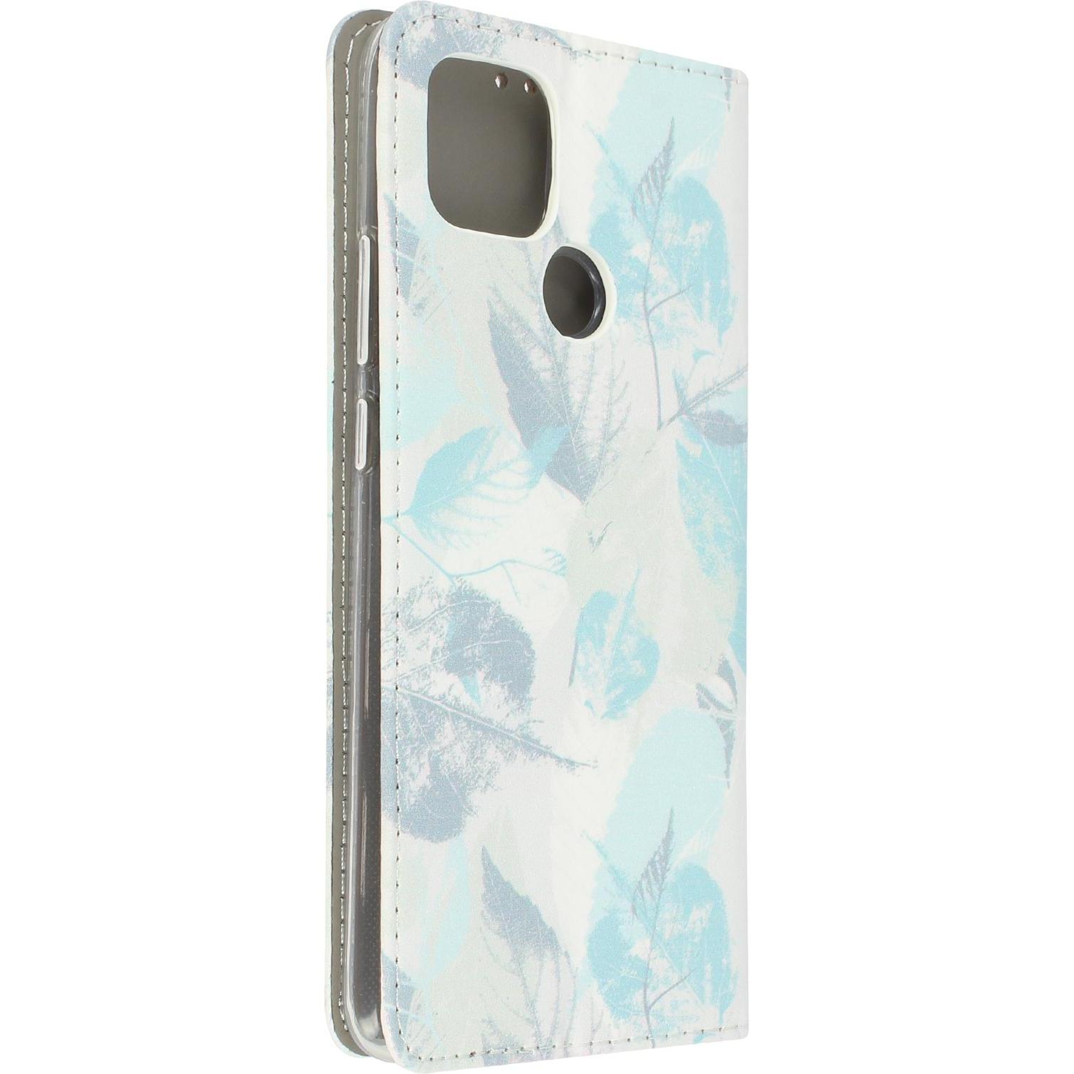 Thumbnail - Avizar Flowers Series (Oppo A15), Smartphone Hülle, Blau