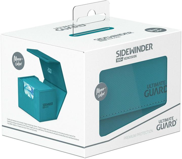 Actual product image Ultimate Guard UGD011215 - Sidewinder 100+ XenoSkin Monocolor, Petrol