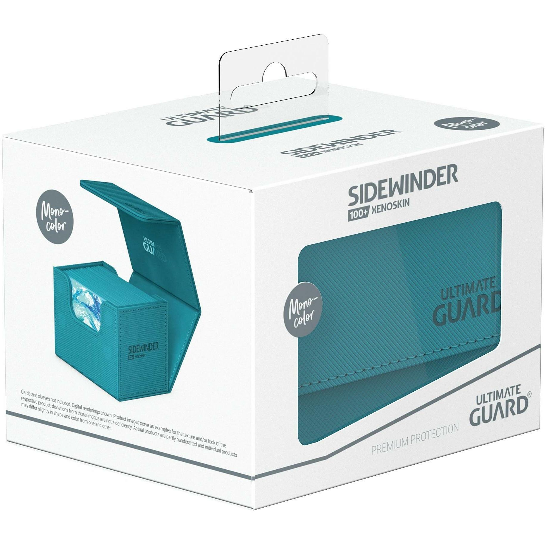 Thumbnail - Ultimate Guard UGD011215 - Sidewinder 100+ XenoSkin Monocolor, Petrol