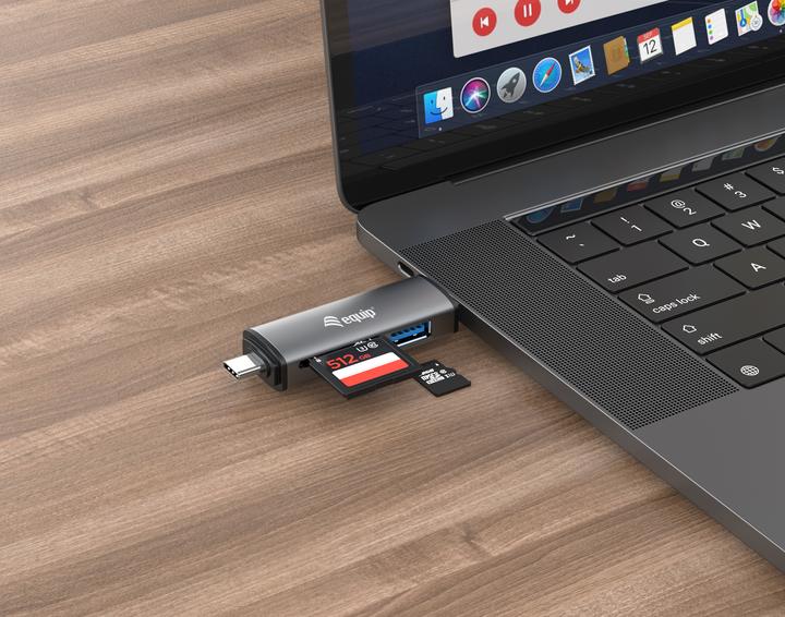 Immagine prodotto equip Lettore di schede HUB USB 3.0 (USB-C, USB 3.0)