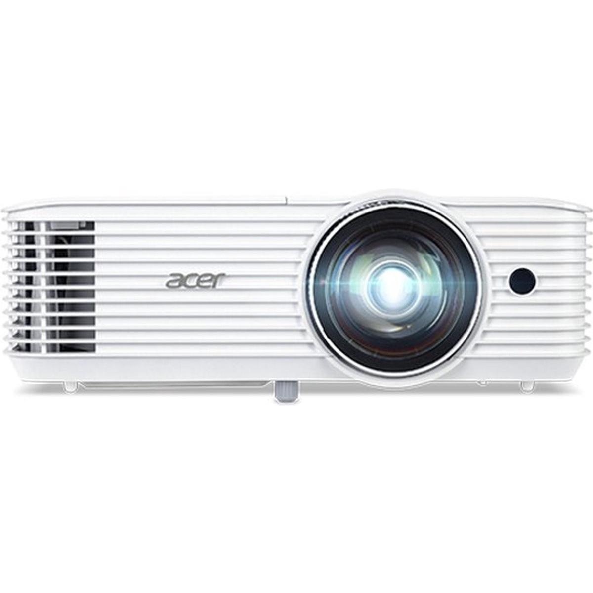 Acer S1386WH (WXGA, 3600 lm, 0.52:1), Beamer, Weiss
