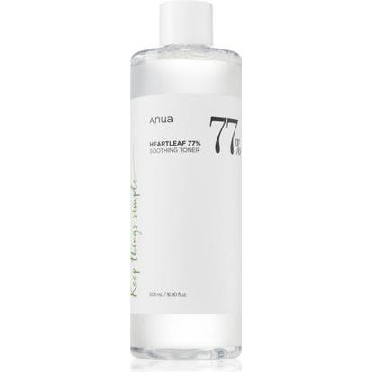 Anua, Gesichtsreinigung, Heartleaf 77% Soothing Toner 500 ml (Tonic, 500 ml)