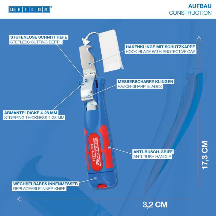Actual product image Weicon Stripping knife Suitable for R