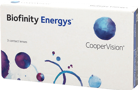 Actual product image Biofinity Energys (3 Piece, Monthly lens, Spherical)