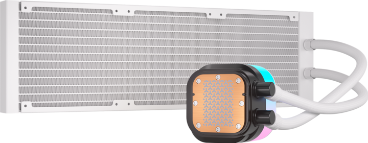 Image du produit Corsair iCUE LINK TITAN 360 RX RGB White AIO, 360mm Radiator, Liquid CPU Cooler