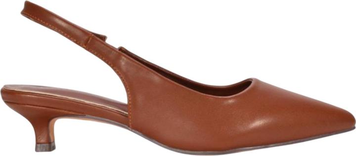 Immagine prodotto XY London Leila Decolleté Aperta sul Tallone Tacco Kitten BassoDonna (37)