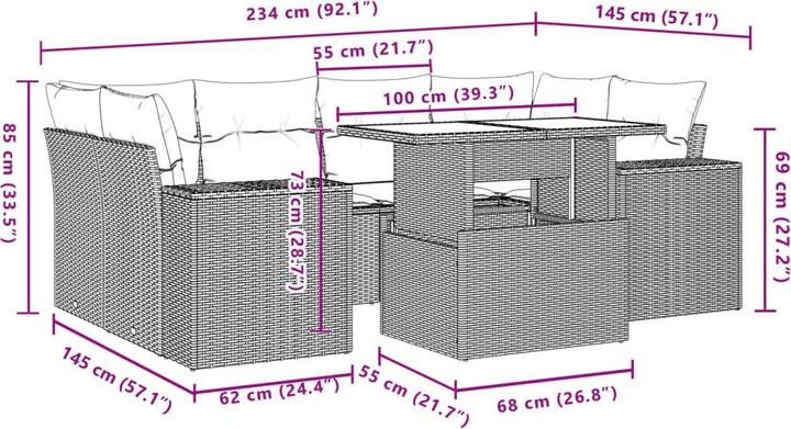 Produktbild vidaXL Emeline