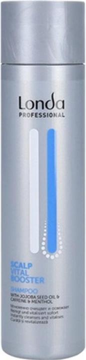 Actual product image Londa Professional - Scalp Vital Booster Shampoo - Revitalizing Shampoo for Healthy Hair Growth - (Lice shampoo, 250 ml)