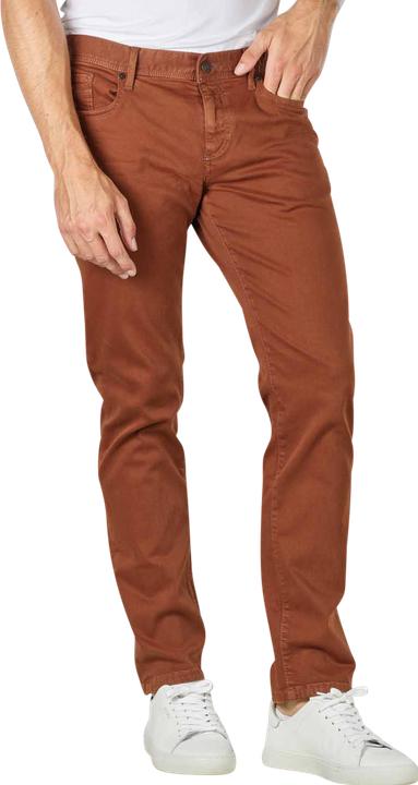 Actual product image Alberto Coloured Pipe Jeans Regular Slim Fit Rust (W40/L30)