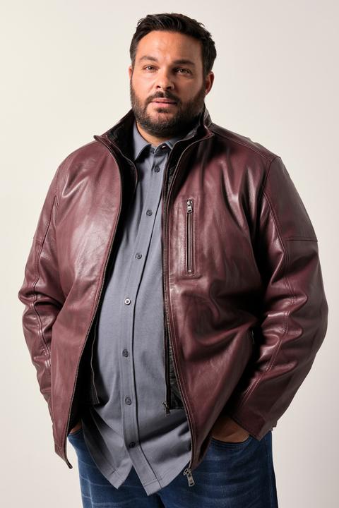Produktbild Men+ Lederjacke, Leder, Lammnappaleder, herausnehmbarer Einsatz, bis 7 XL (3XL)