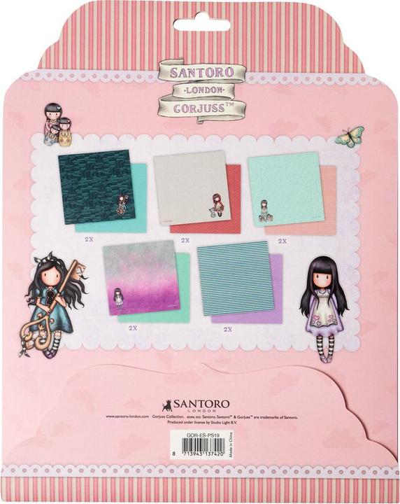 Image du produit art by marlene Papier à dessin "Background" Gorjuss (170 g/m²)