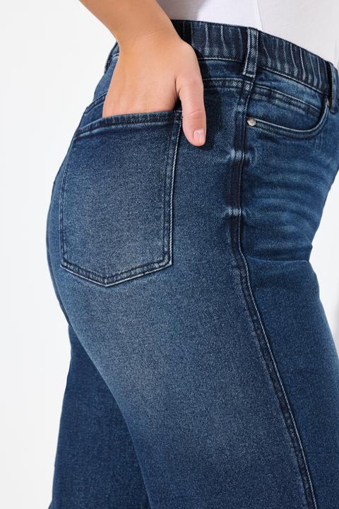 Immagine prodotto Ulla Popken Mom jeans con taglio della gamba conico e cintura comfort (52)