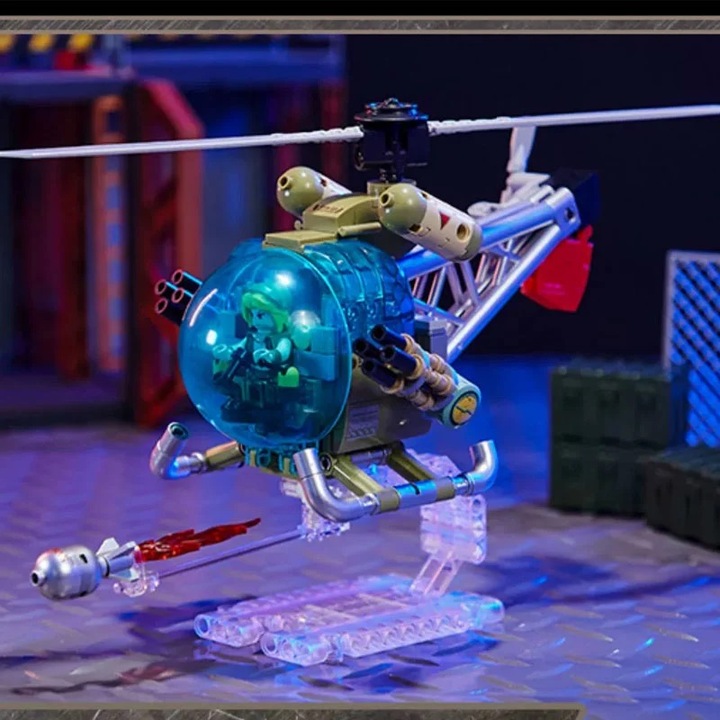 Actual product image GED Metal Slug 3 Helicopter Set Costruzioni 344pz Pantasy