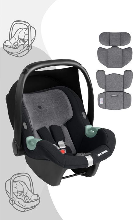 Actual product image ABC Design ABC Tulip baby car seat i-Size / 0 to approx. 13 kg (Baby car seat, ECE R129/i-Size Standard)